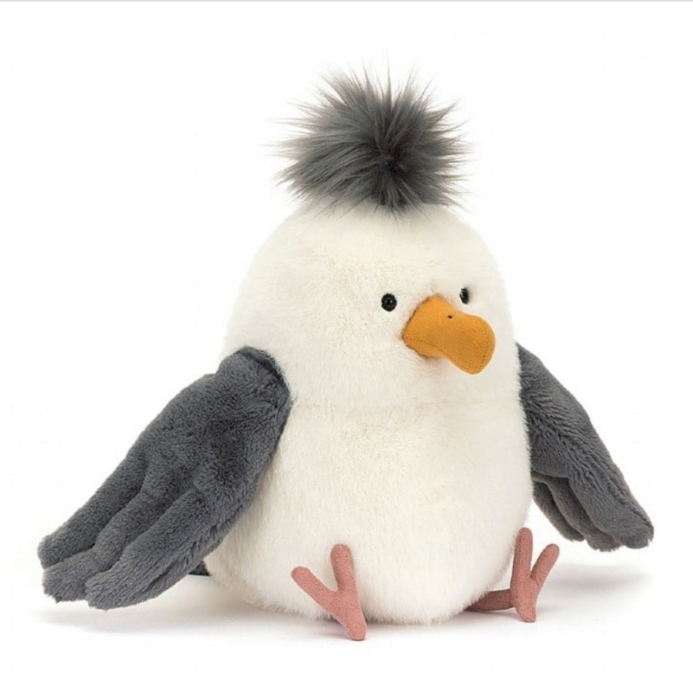 Jellycat Chip Seagull 10x6" Soft & Plush BNWT Authentic